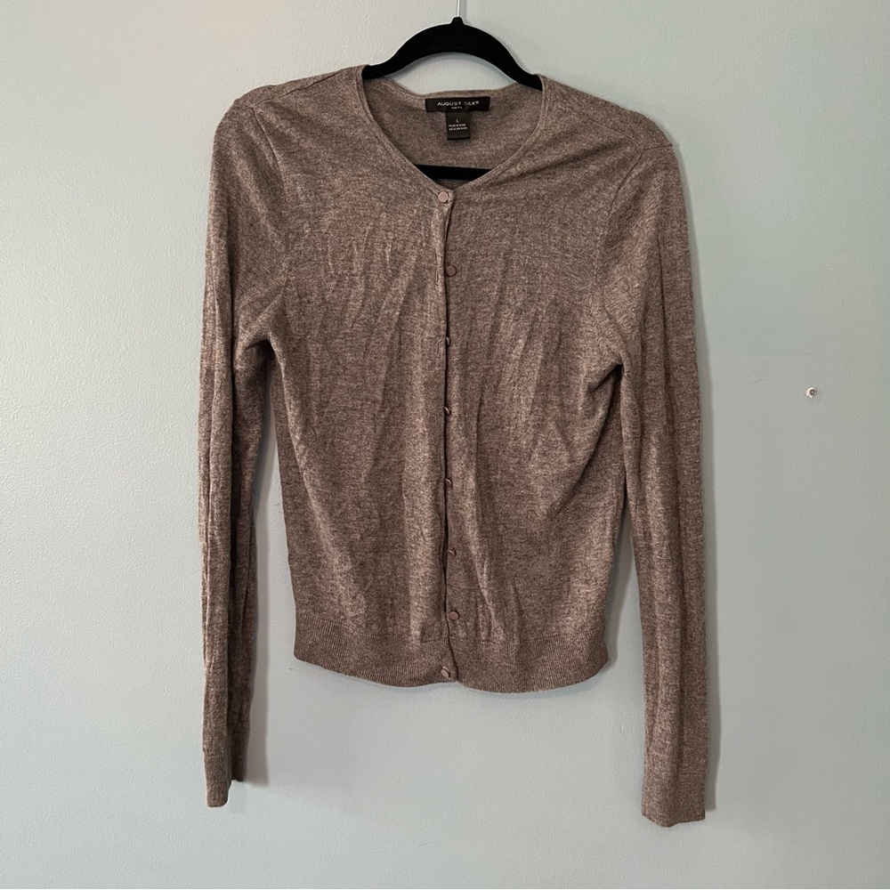 Gently Worn Gray Cardigan